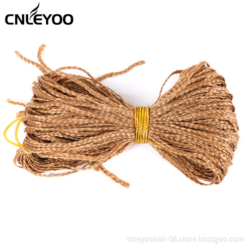 Light Brown ZiZi Box Braid Crochet Hair 28 Inch Wholesale Micro Box Braids Crochet Braiding Hair For Women